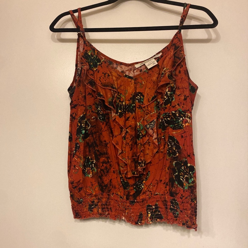 American Rag Ruffle Tank top